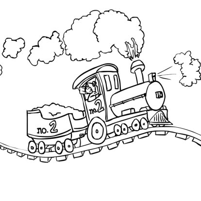 coloriage-train-13280
